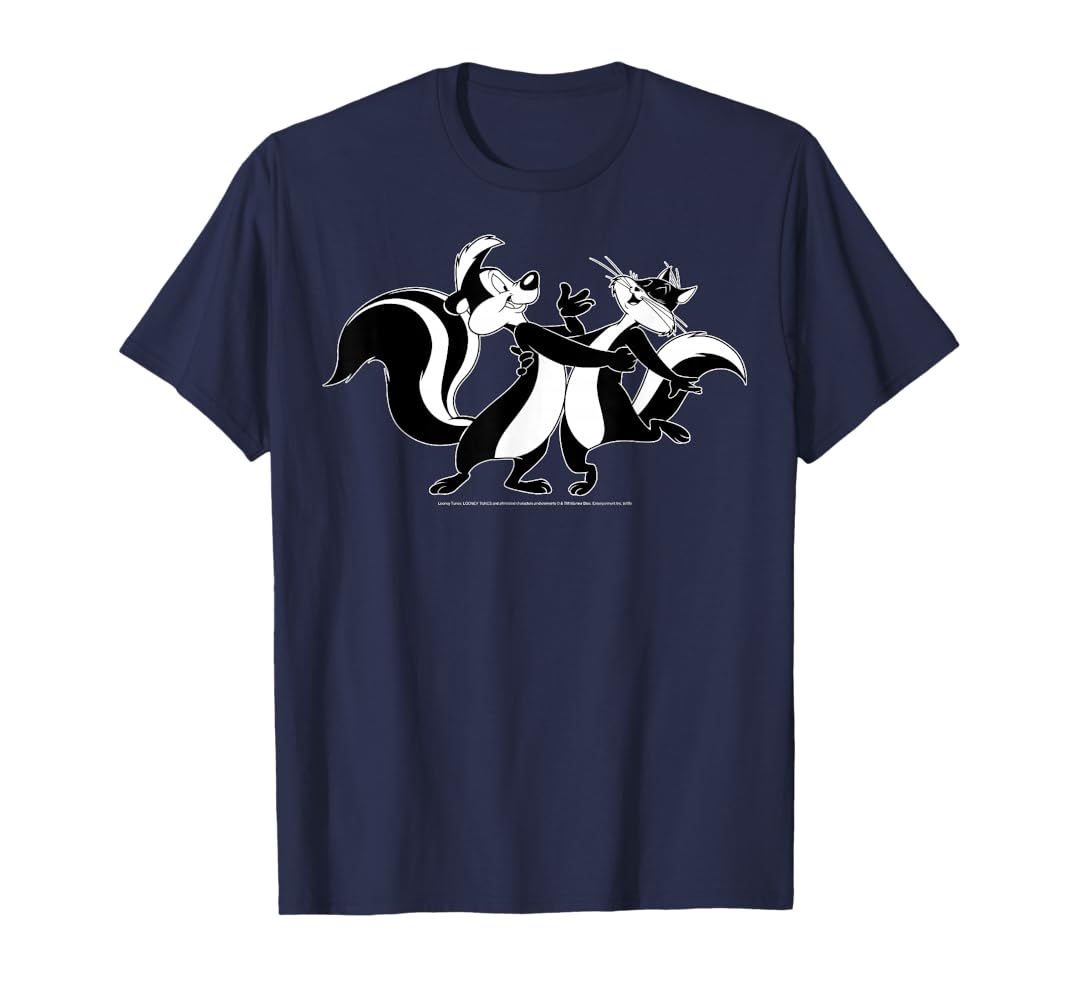 Amazon.com: Looney Tunes Pepe Le Pew & Penelope Portrait T